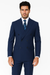 Men's Poplin Suit - Navy Blue
