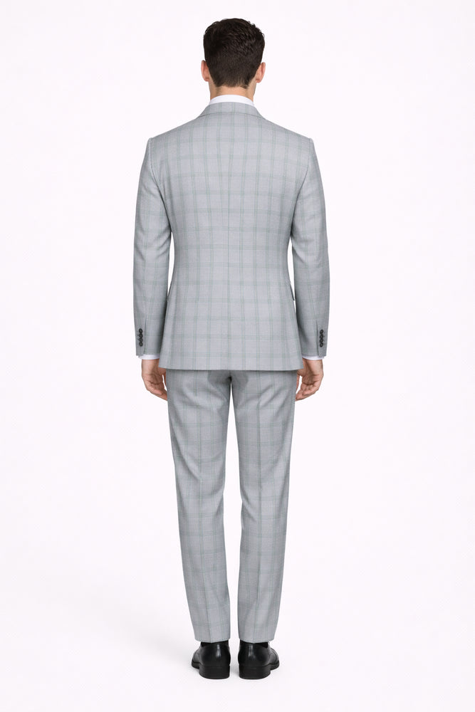 Men’s Rossi Man Milano RM1828 – Slim Fit Modern Suit - Formal Wear for Every Occasion