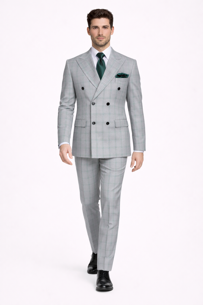 Men’s Rossi Man Milano RM1828 – Slim Fit Modern Suit | Stylish Formal Wear