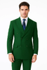 Men's Suit - Olive Green