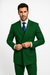 Men's Suit - Olive Green