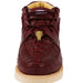 Men’s exotic leather boots