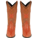 Men's Wild West Ostrich Skin J Toe Boots 