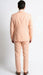 Men’s peach suit, 3 piece suit for men