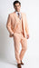 Men’s peach suit, 3 piece suit for men