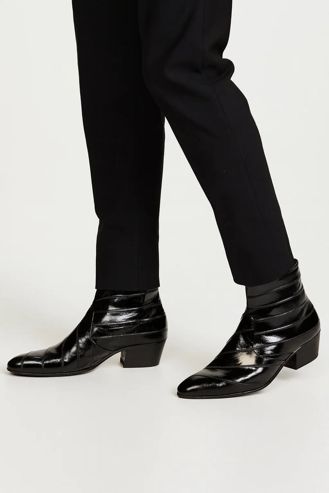 Mens Dress Ankle Boots Los Altos Boots Short Cowboy Boot