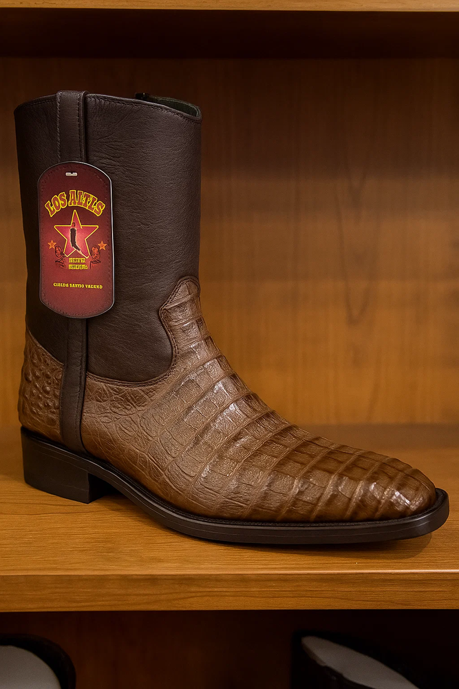 Mens Dress Ankle Boots Los Altos Boots Short Cowboy Boot 