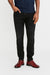Mens Los Altos Genuine Ostrich Leg Patch Design Burgundy Sneaker