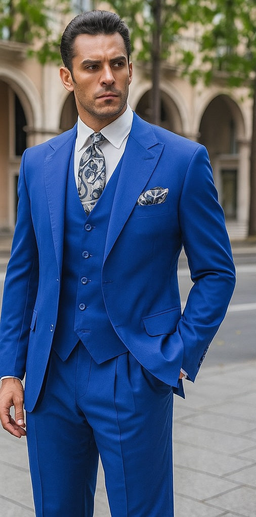 mens-three-button-royal-blue-suit
