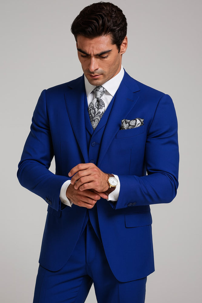 notch-lapel-three-button-blue-suit