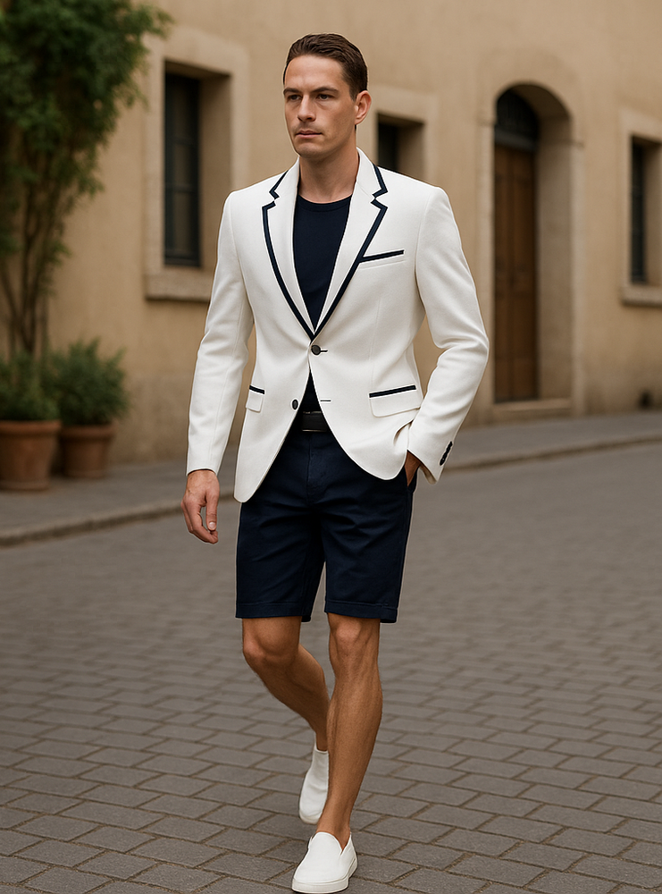 Mens Tuxedo Short