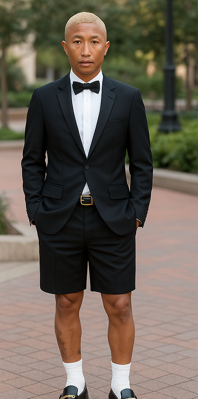 Tuxedo With Shorts