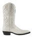 Mens White Cowboy Boot - White