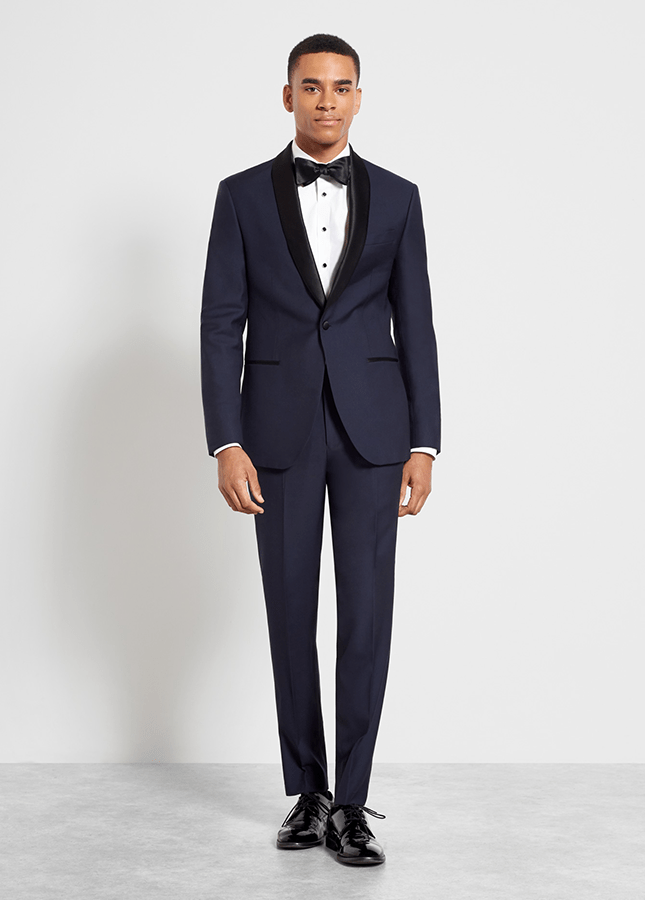 Dark Blue Prom 2025 Suit - Navy Blue Prom 2025 Suit