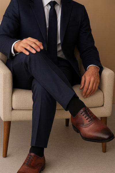 brown-lizard-embossed-oxfords-for-groom