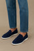 Belvedere Niko Navy Alligator Leather Loafer