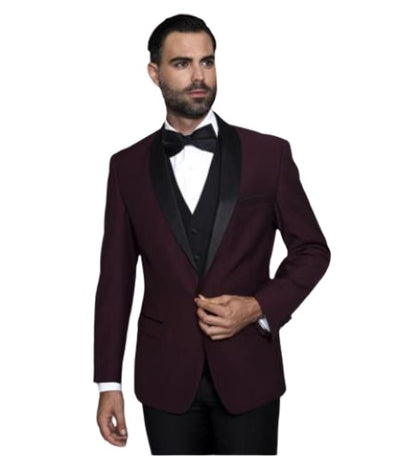 Mens Burgundy Sport Coats