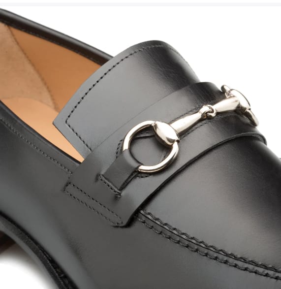Ornament Loafer Black By Mezlan Made In Spain Brand