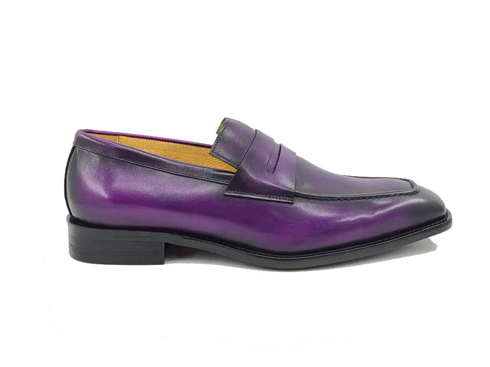 Carrucci Patina Finished Penny Loafer