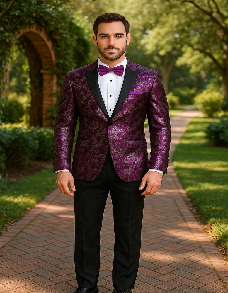 Mardi Gras Tuxedo Suit Package Blazer + Pants