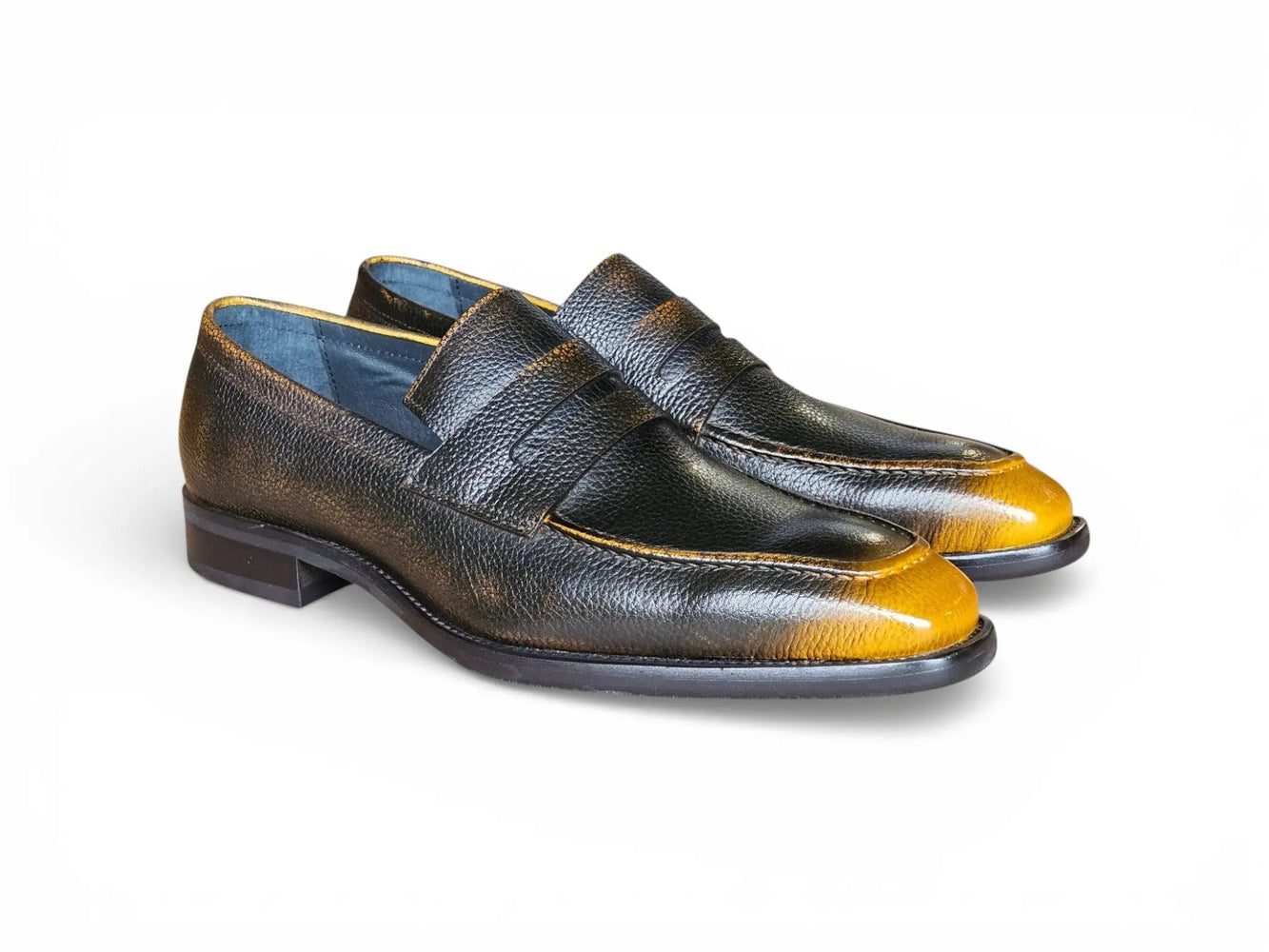 Carrucci Penny Loafer: Luxe Leather Slip-On Shoes