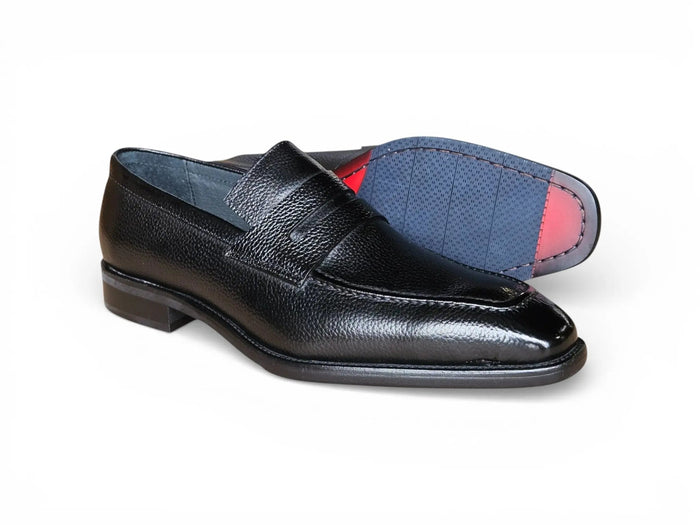 Carrucci Penny Loafer: Luxe Leather Slip-On Shoes