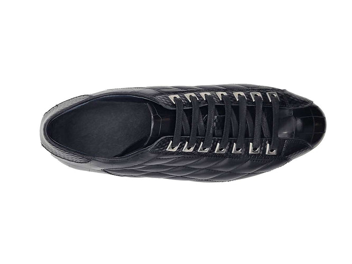 Carrucci Quilted Leather Sneaker