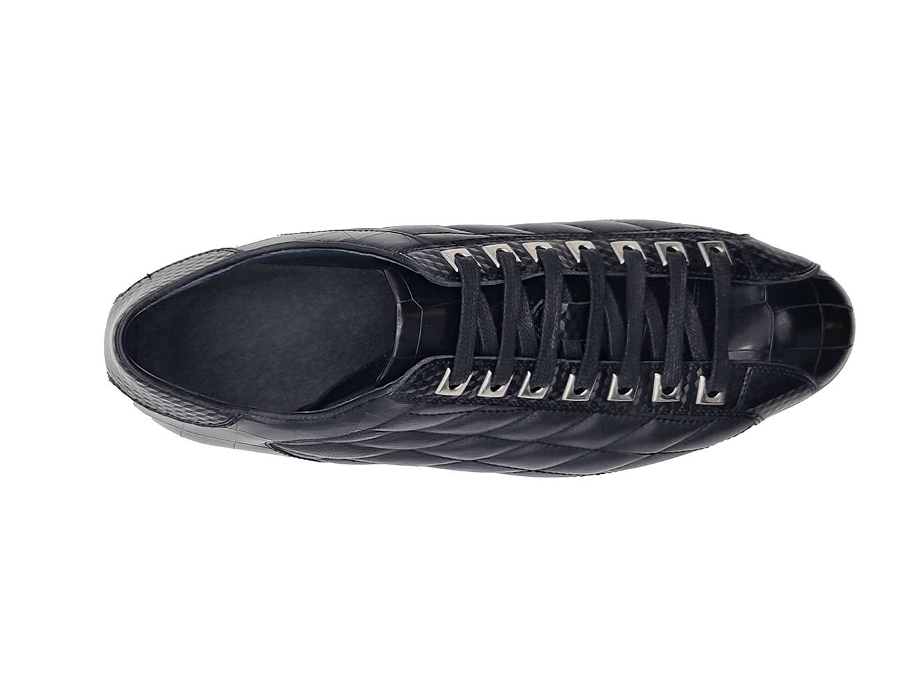 Carrucci Quilted Leather Sneaker