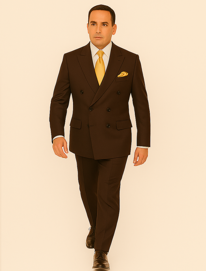 Rossi Man ARTHUR RM2303 Double-Breasted Suit – Premium Formalwear for Men