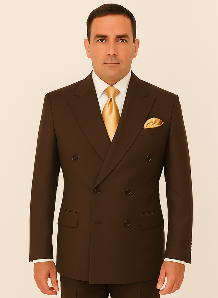 Rossi Man ARTHUR RM2303 Double-Breasted Suit – Premium Formalwear for Men