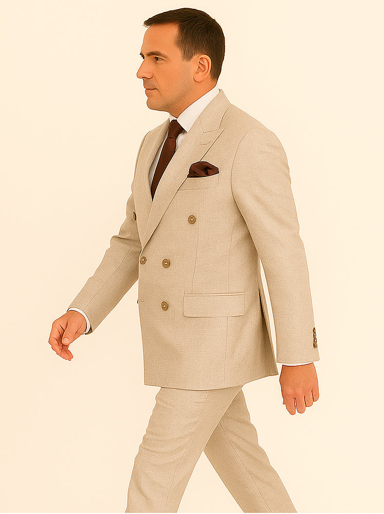 Rossi Man ARTHUR RM2306 Double-Breasted Suit – A Modern Classic for Men