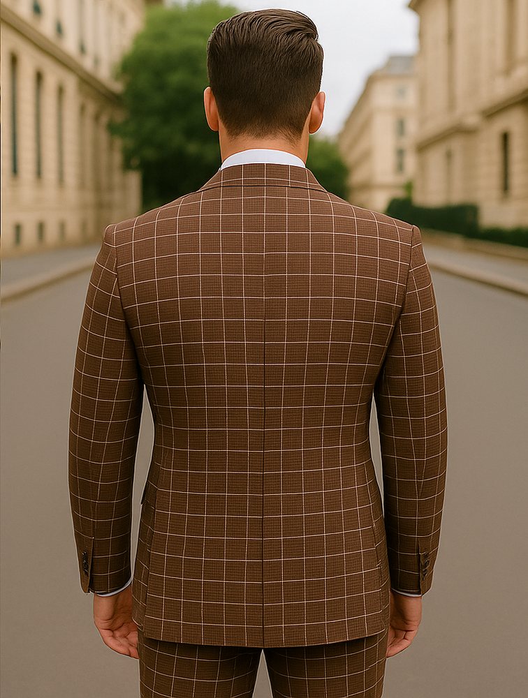 ROSSI MAN Double Breasted Suit Arthur RM2317 – A Classic Choice