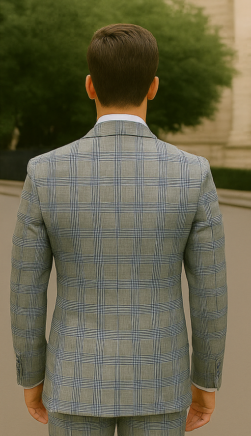 ROSSI MAN Double Breasted Suit Arthur RM2322 – Classic Men’s Fashion