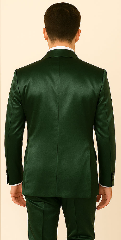 Rossi Man LEO RM1611 – Slim Fit 3-Piece Suit for Men | Modern Tailored Formalwear