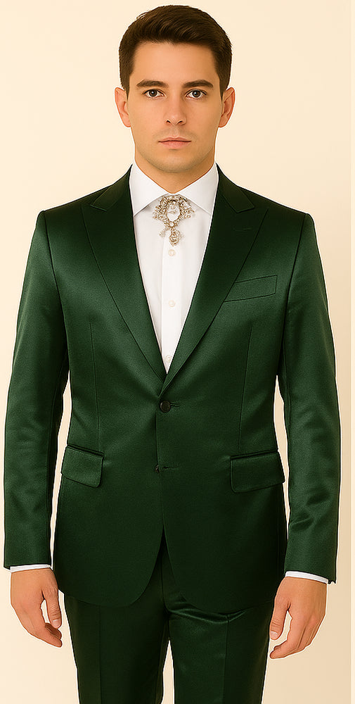 Rossi Man LEO RM1611 – Slim Fit 3-Piece Suit for Men | Modern Tailored Formalwear