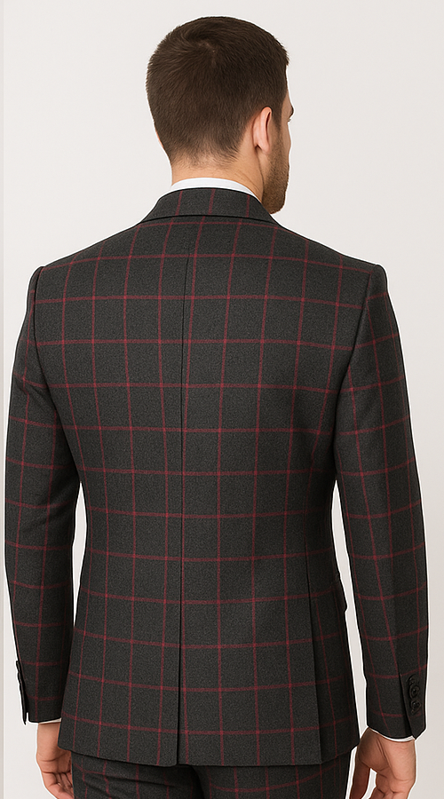 Rossi Man Milano Collection – Sophisticated Men’s Formal Suit in Black | RM1844