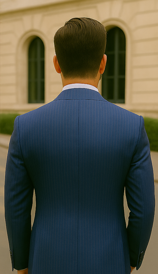 ROSSI MAN Bond RM1782: Slim Fit 3 Piece Suit for Modern Men