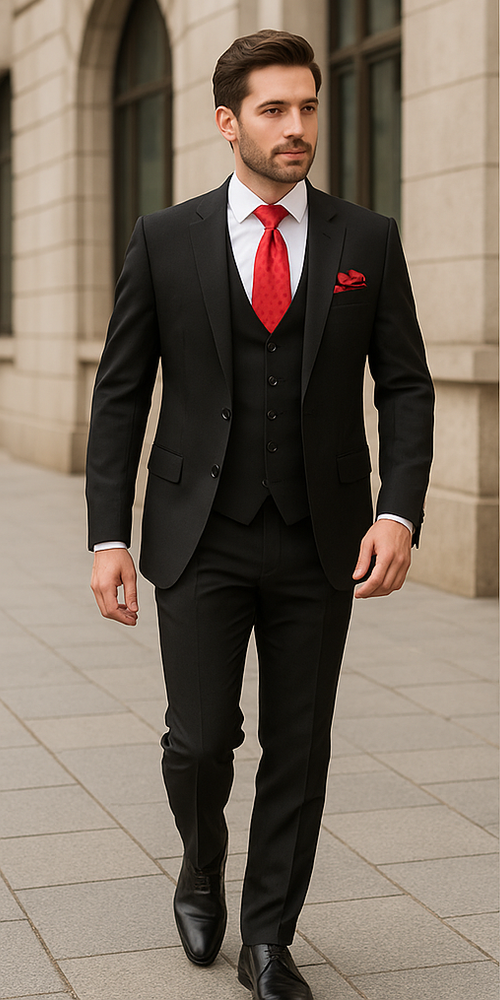 Rossi Man Sydney II RM1101 – Slim Fit Formal Suit for Men