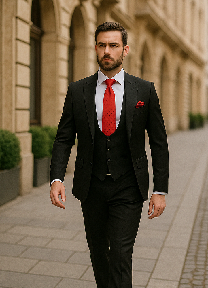 Rossi Man Sydney II RM1101 – Slim Fit Formal Suit for Men