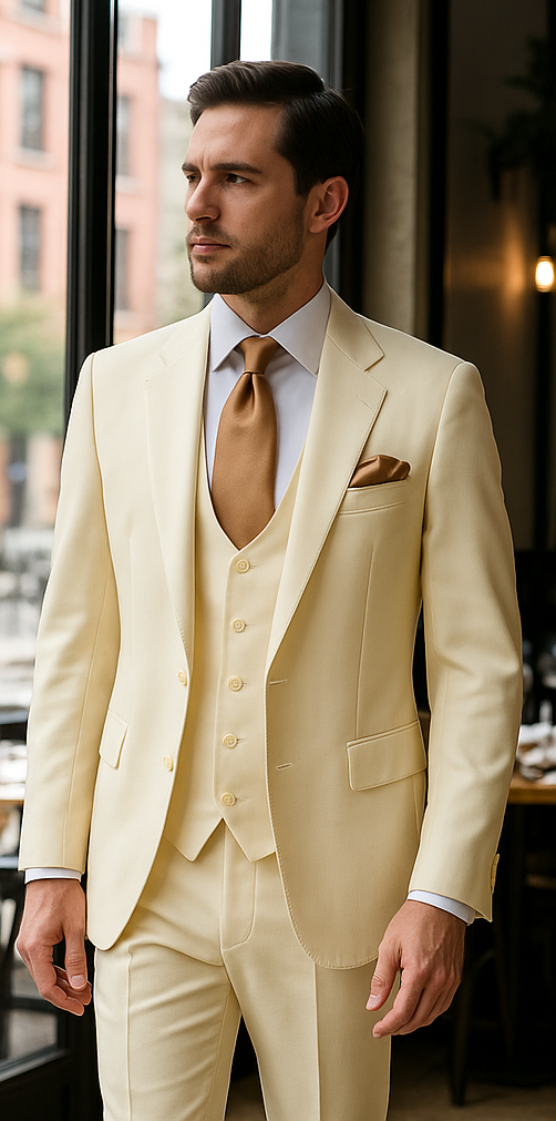 Rossi Man Sydney II Collection – RM1206 3 Piece Slim Fit Suit