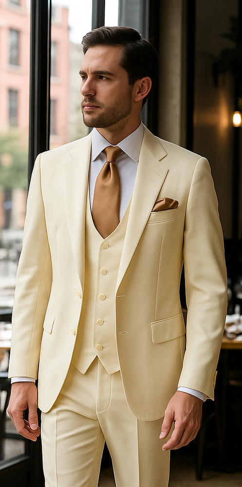 Rossi Man Sydney II Collection – RM1206 3 Piece Slim Fit Suit