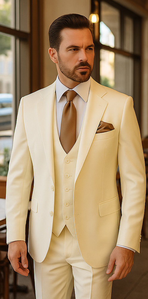 Rossi Man Sydney II Collection – RM1206 3 Piece Slim Fit Suit