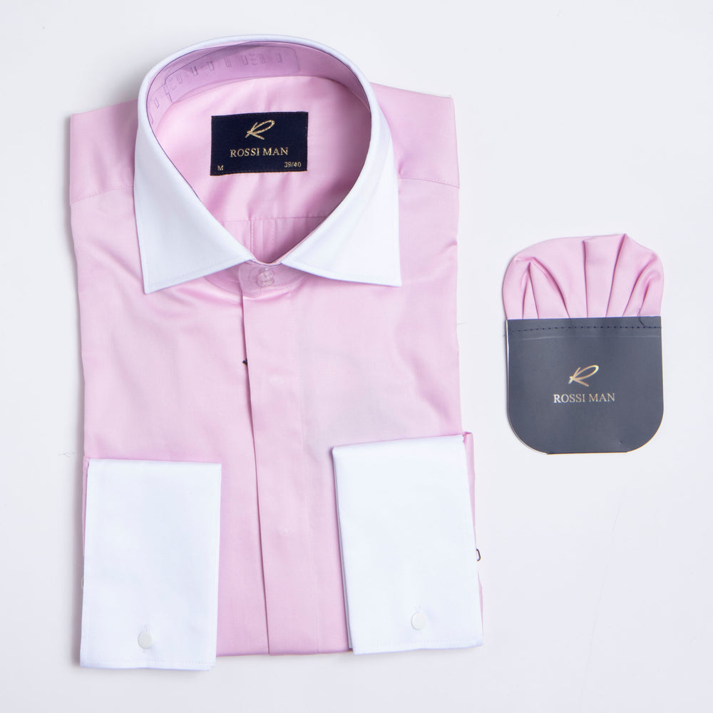 Men’s Pink Shirt by Rossi Man – RS2 Model