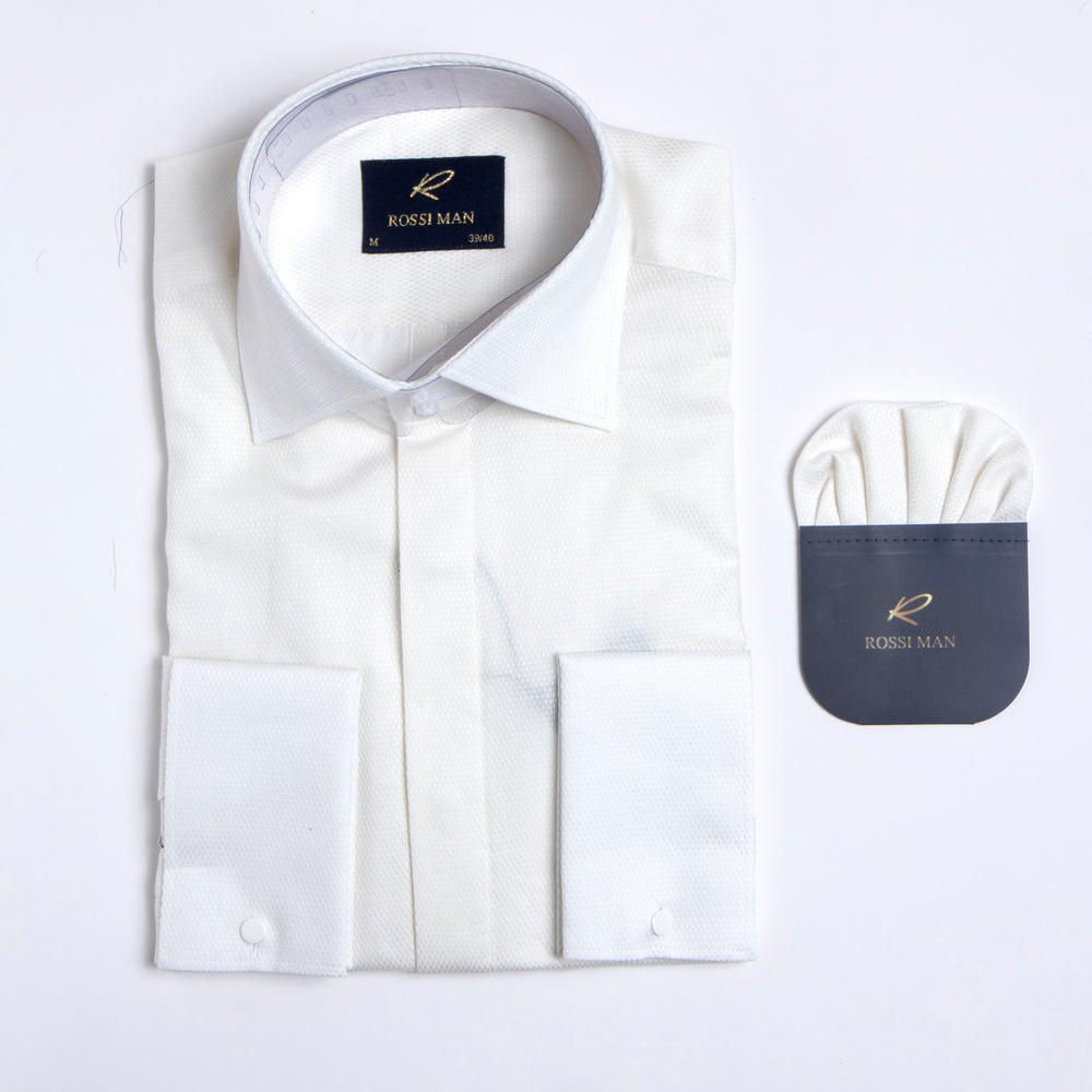 Rossi Man Men's Shirt – RS3 Style in Cream
