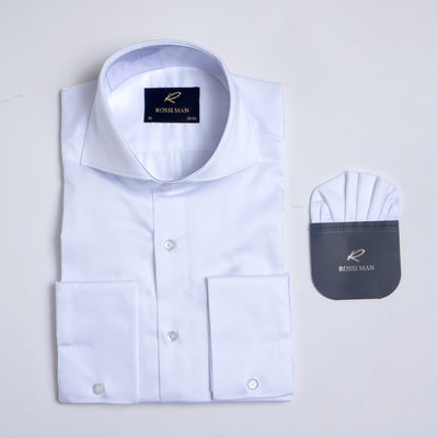 Mens White Dress Shirt