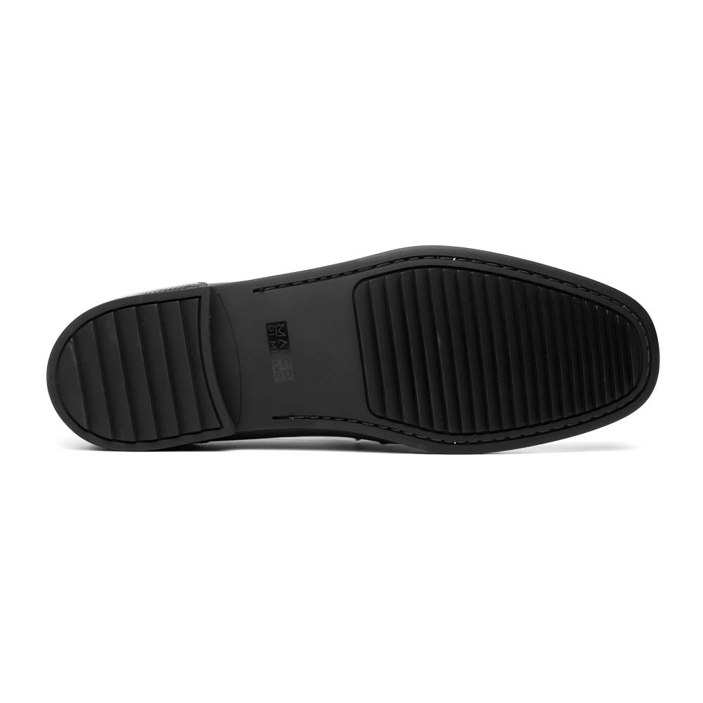 Marco Di Milano Ravello Black Leather Oxford Dress Shoe
