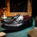 Marco Di Milano Ravello Black Leather Oxford Dress Shoe