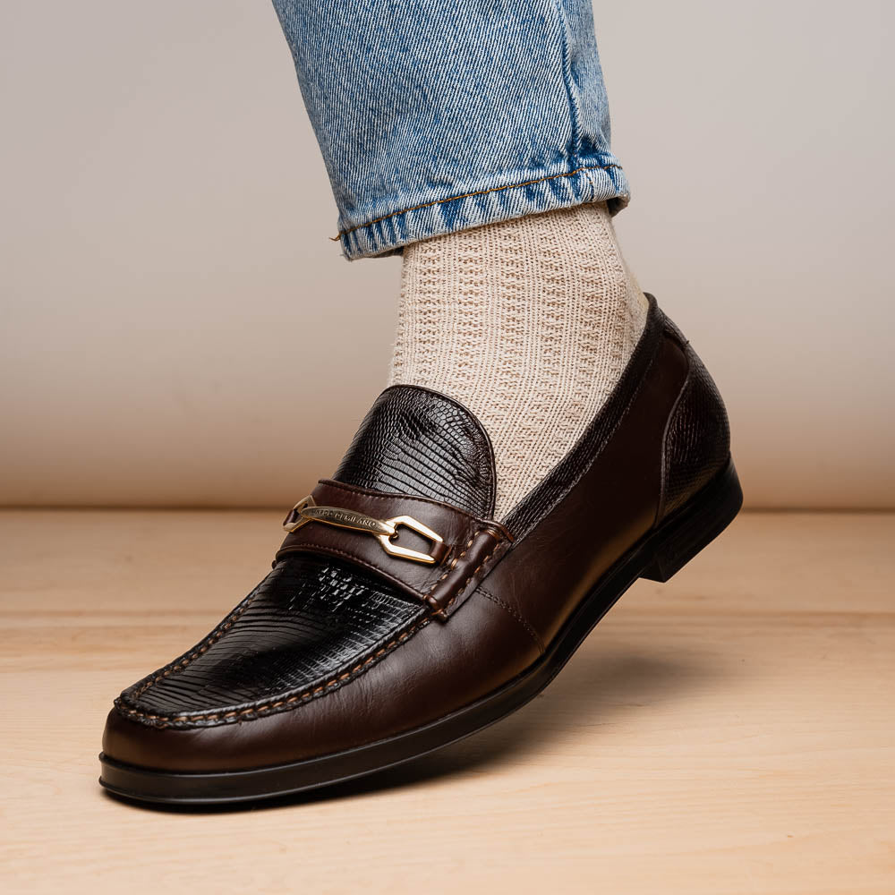 Marco Di Milano Ravello Brown Leather Dress Shoe