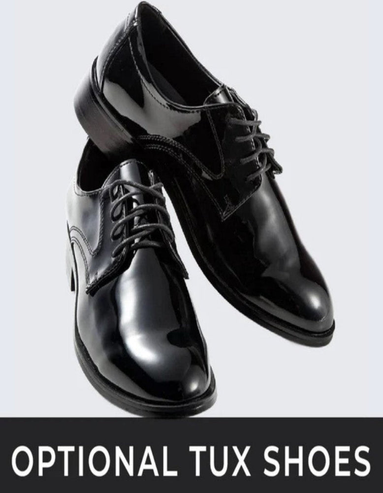 Red Double Breasted One Button Slim Fit Tuxedo Black Peak Lapel - Wedding - Prom 2025