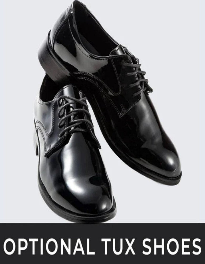 Red Tuxedo Jacket with Black Center Vent Satin Shawl Lapel Slim Fit - Wedding - Prom 2025